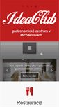 Mobile Screenshot of ideaclub.sk